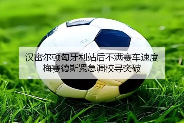 汉密尔顿匈牙利站后不满赛车速度 梅赛德斯紧急调校寻突破